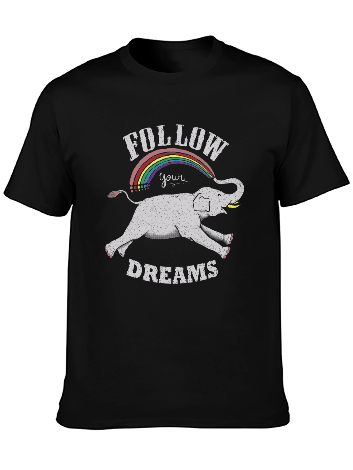 Follow Your Dreams Elephant T-Shirt