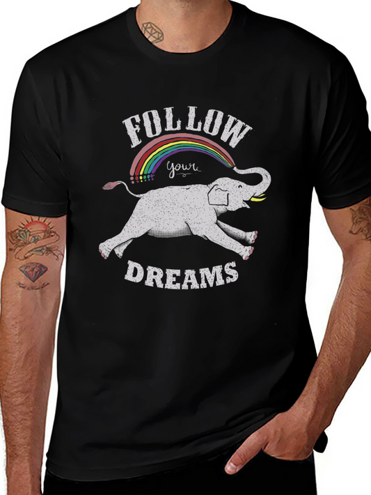 Follow Your Dreams Elephant T-Shirt