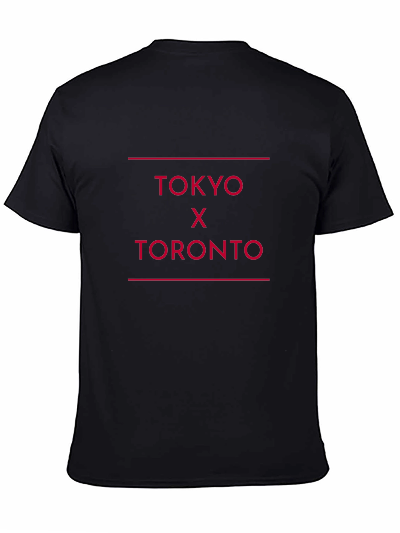 Tokyo X Toronto Graphic Tee - Black