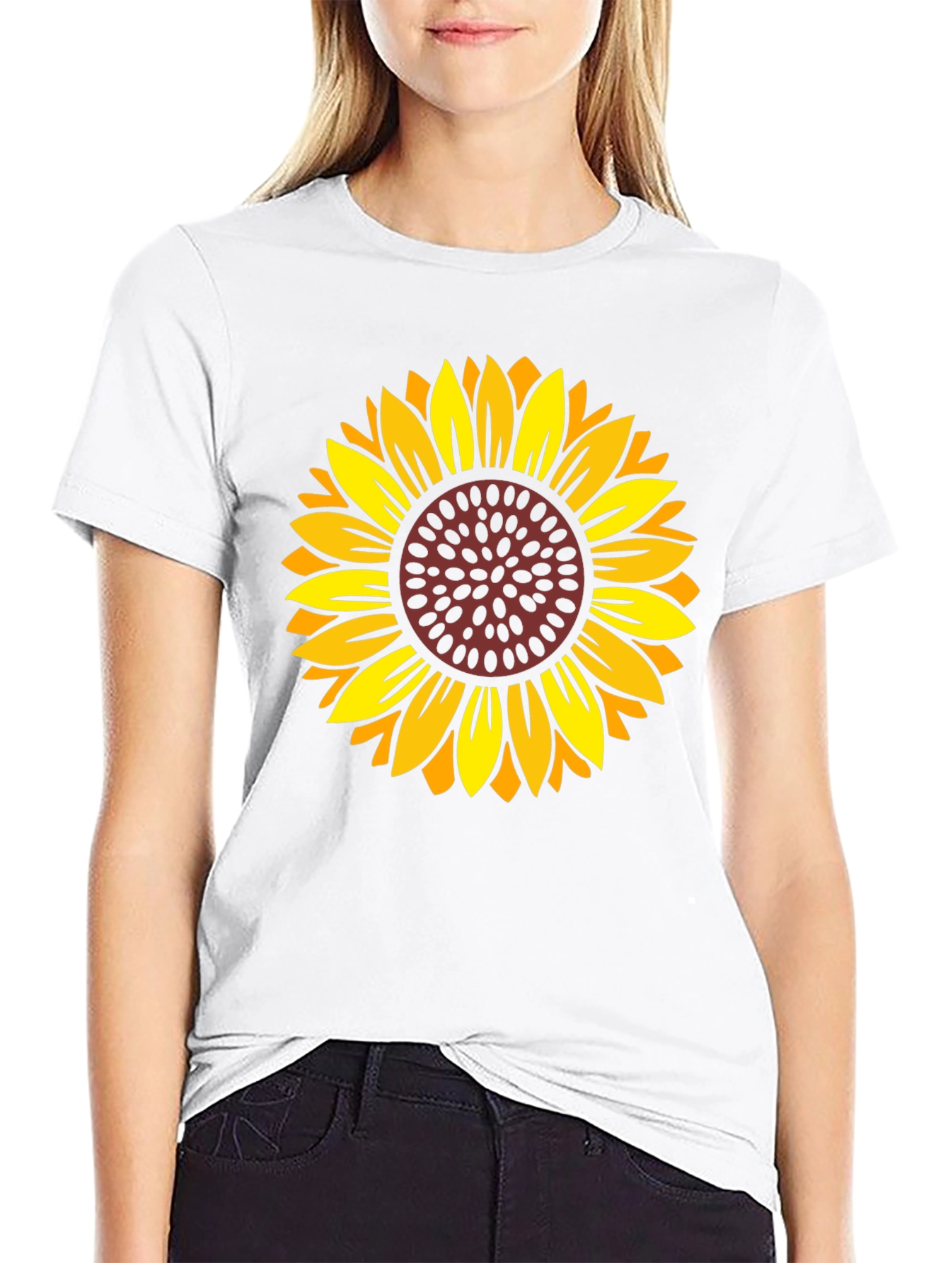 Sunflower Graphic Tee - Casual Comfort
