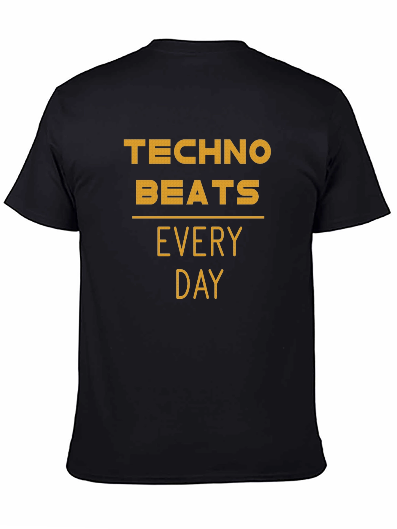 Techno Beats Every Day Graphic Tee
