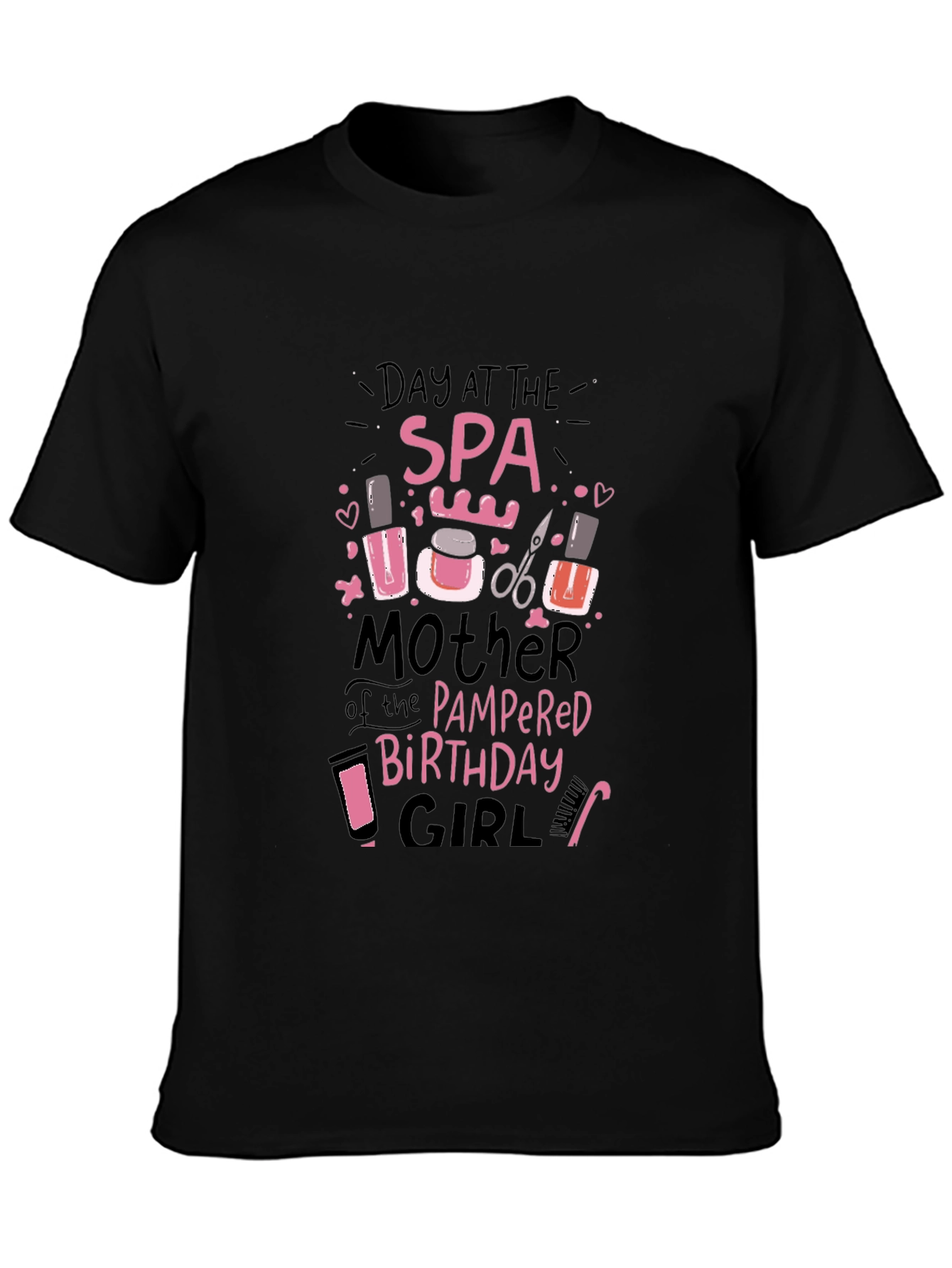 Spa Day Birthday Girl T-Shirt