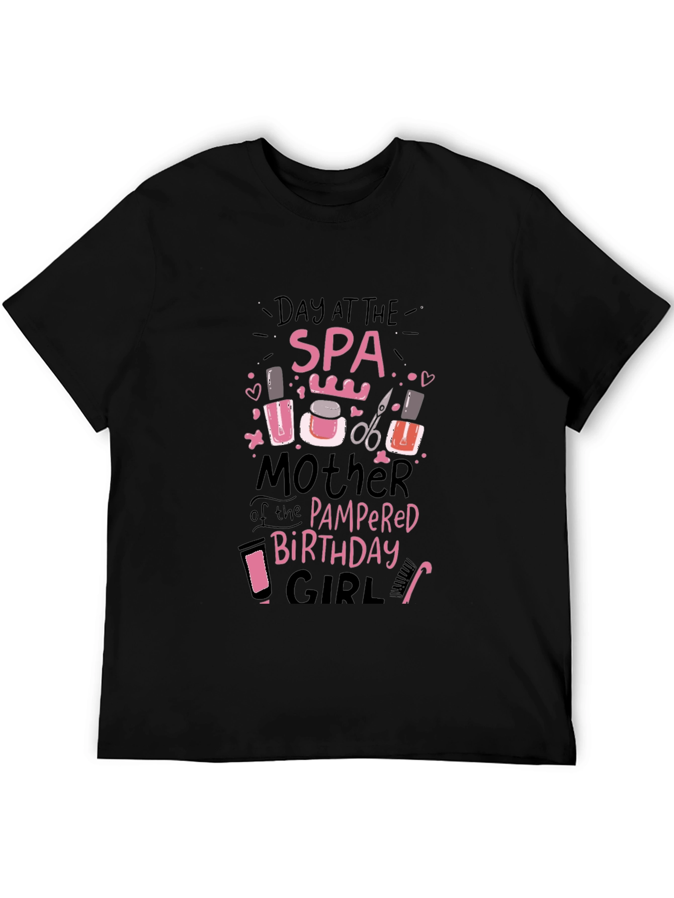 Spa Day Birthday Girl T-Shirt