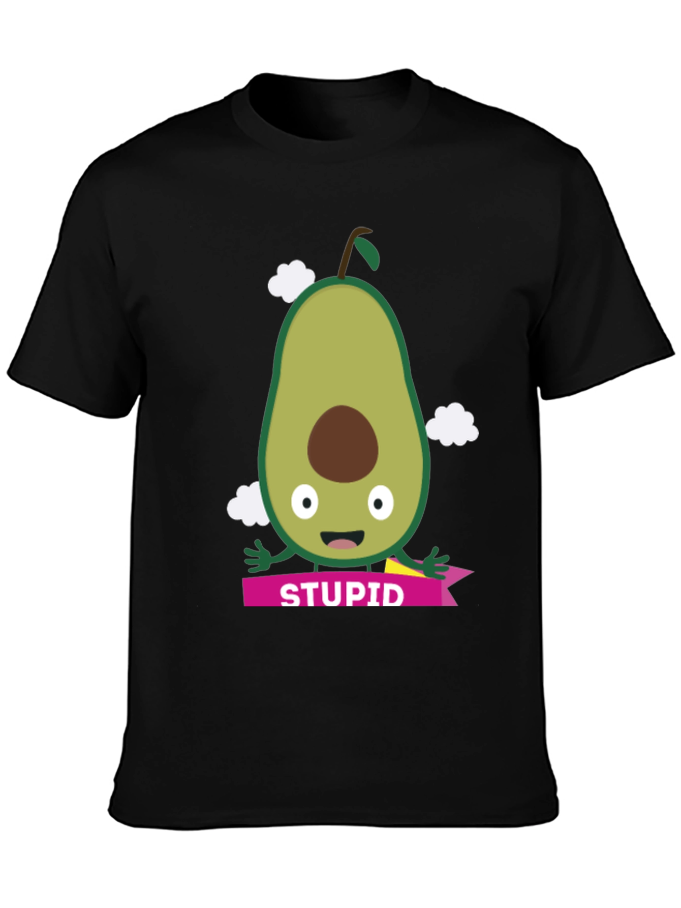 Avocado Graphic Tee - STUPID Pun T-Shirt