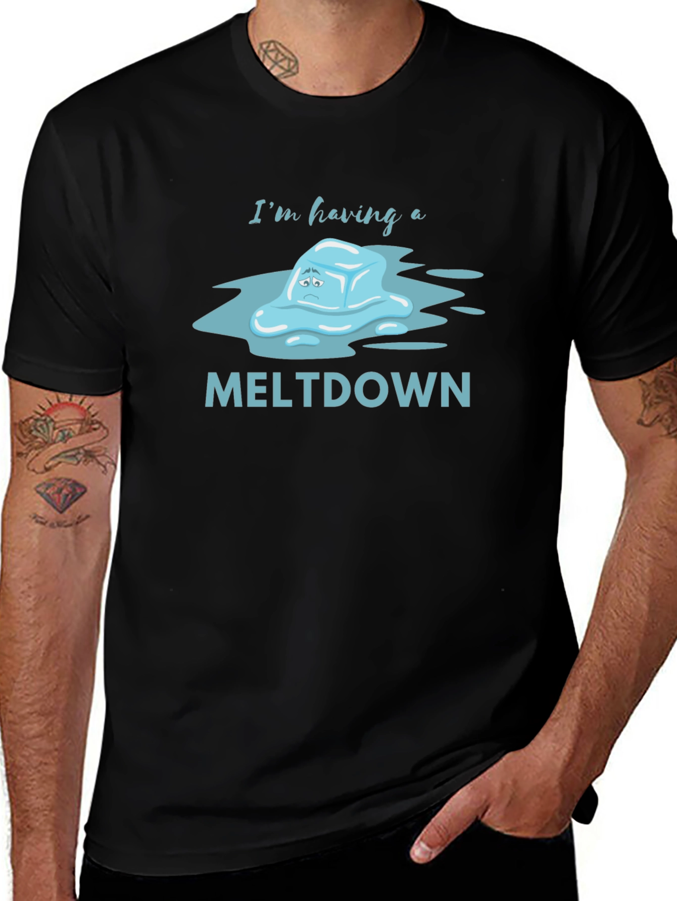 Meltdown T-Shirt - Funny Graphic Tee