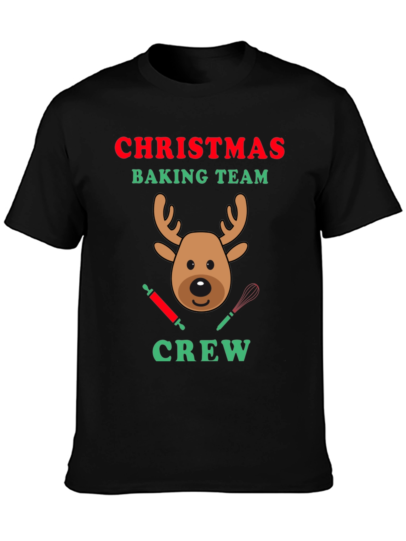 Christmas Baking Team Crew T-Shirt
