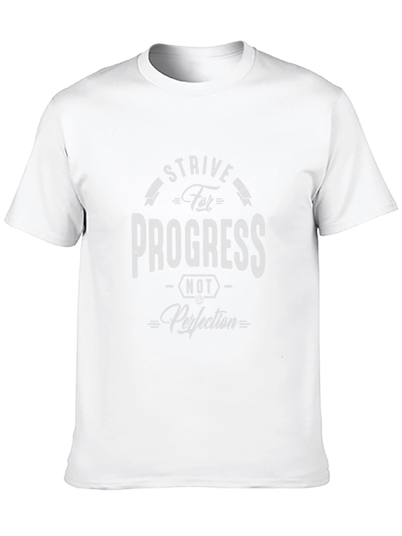 Strive For Progress T-Shirt - Motivational Graphic Tee