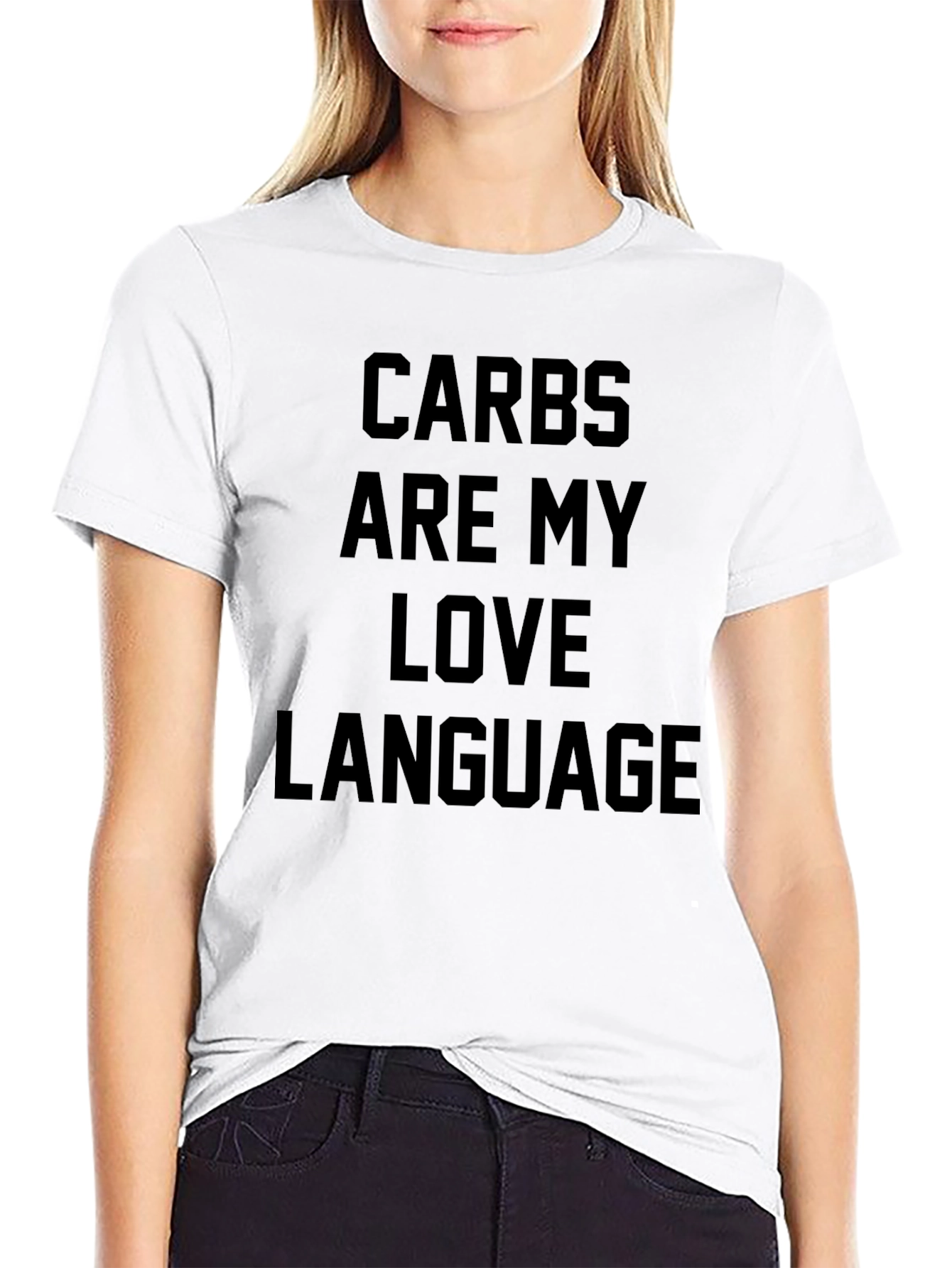 Carbs Are My Love Language Graphic Tee