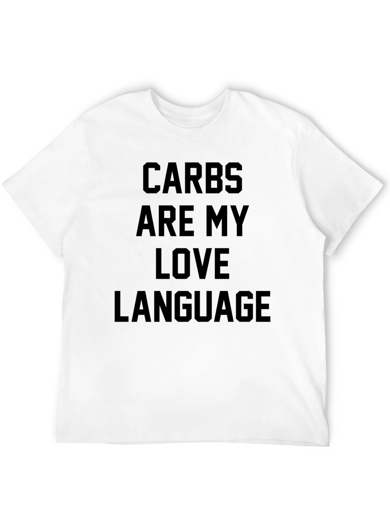 Carbs Are My Love Language Graphic Tee