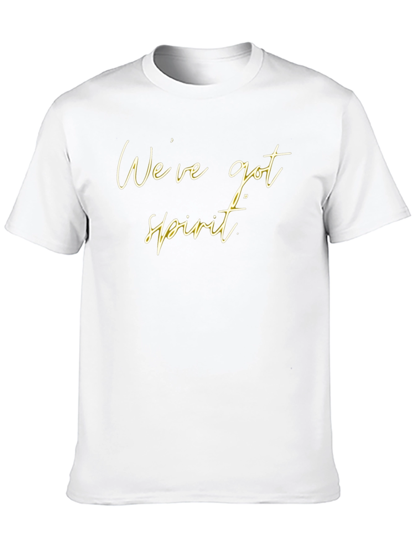Weve Got Spirit Black Graphic Tee
