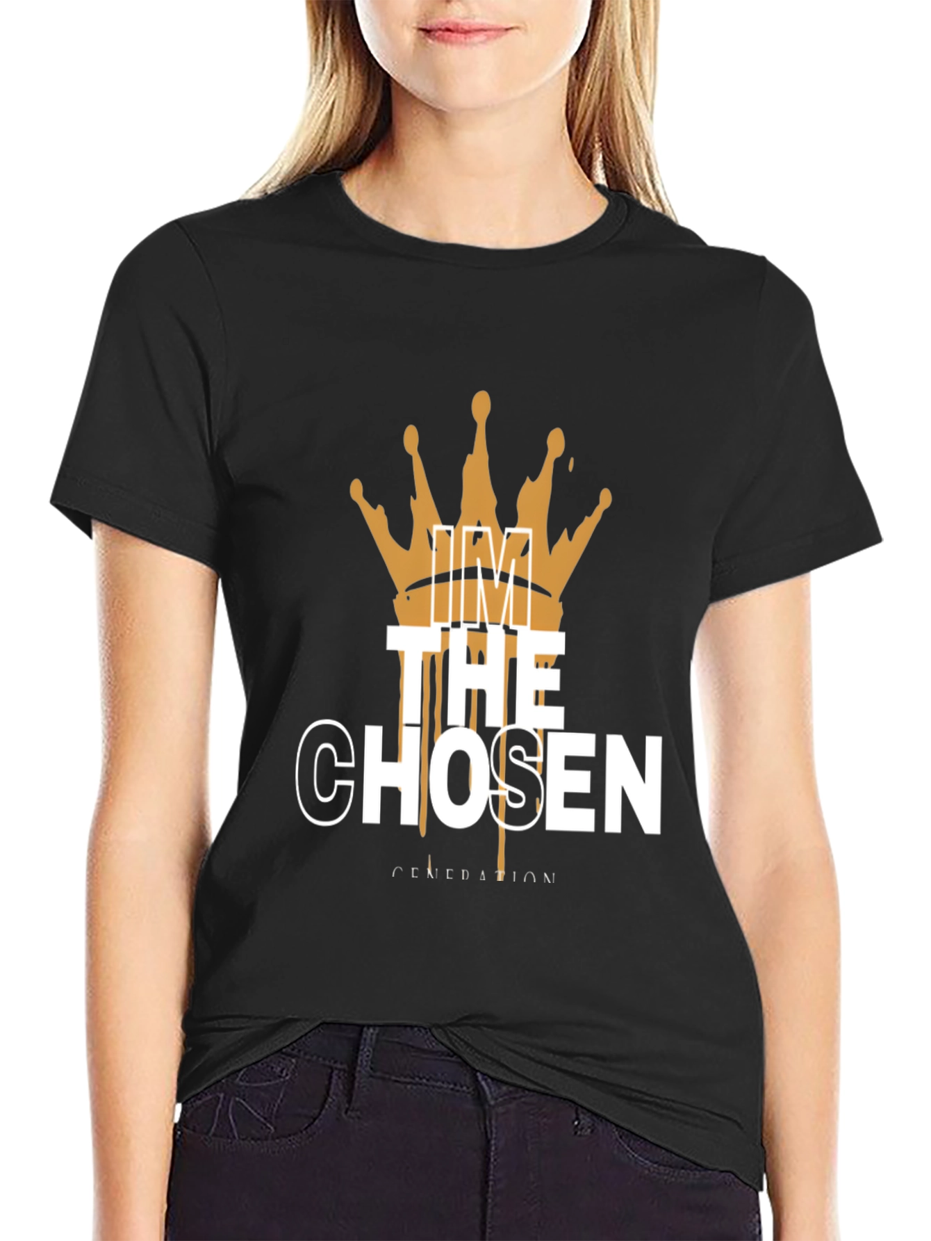Im The Chosen Generation Black T-Shirt