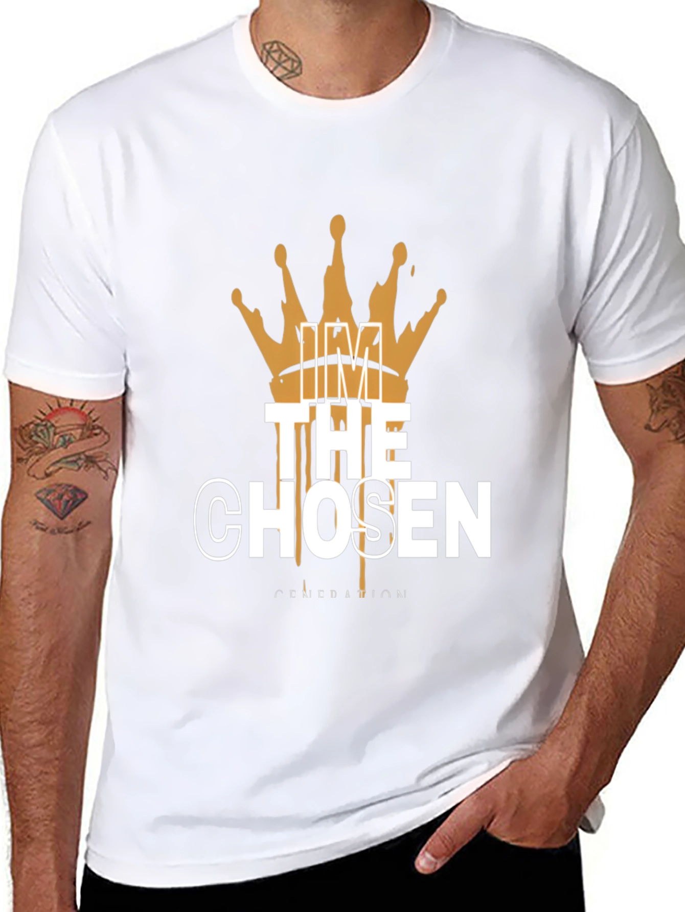Im The Chosen Generation Black T-Shirt