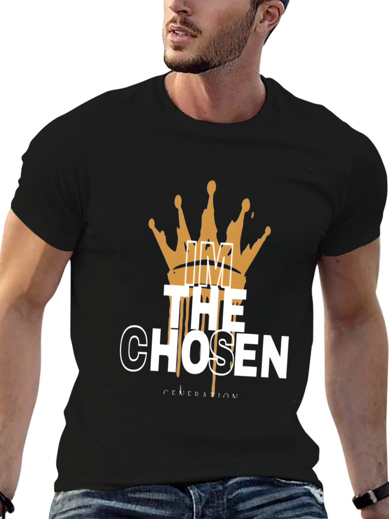 Im The Chosen Generation Black T-Shirt
