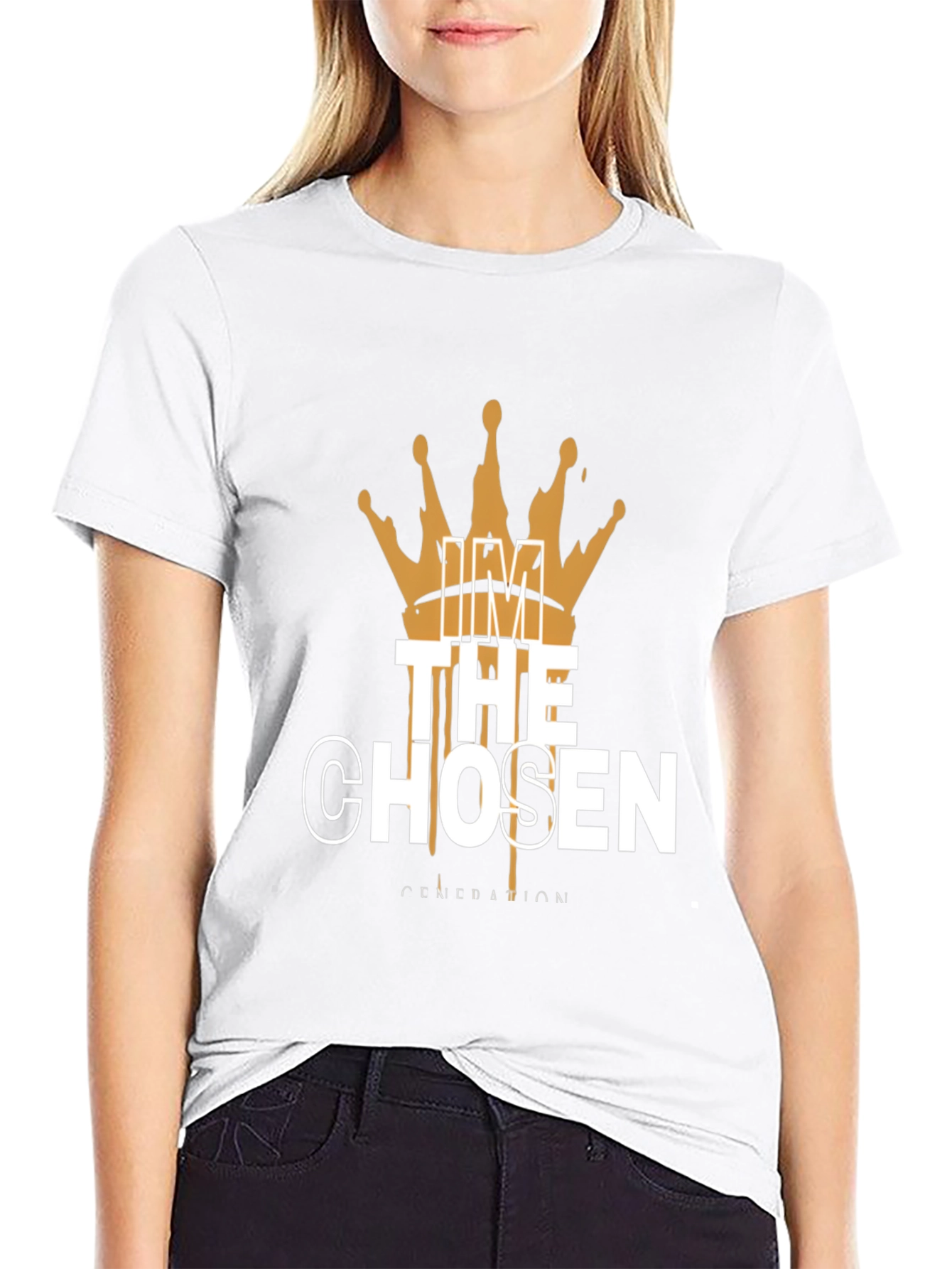 Im The Chosen Generation Black T-Shirt