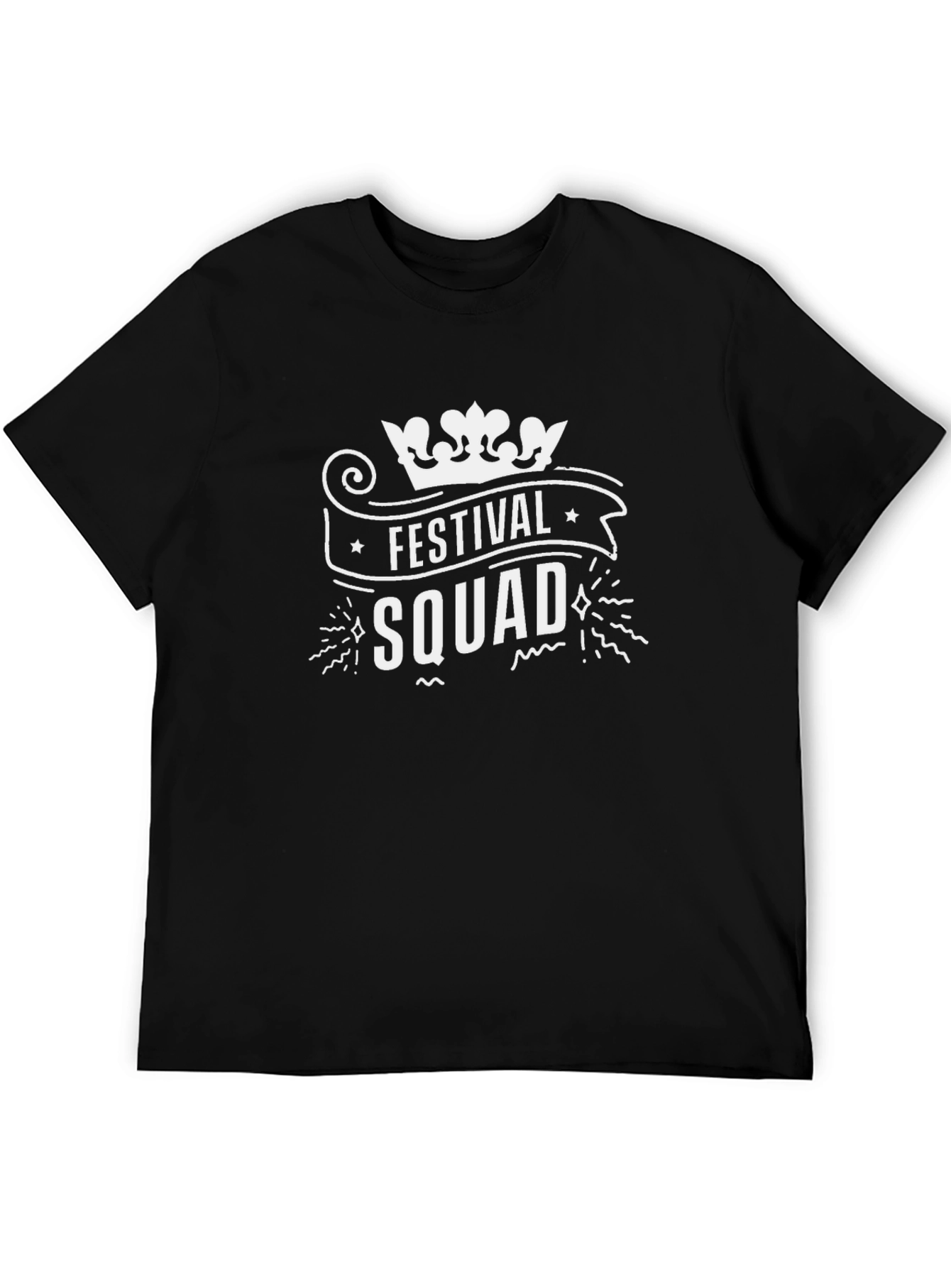 Festival Squad Black T-Shirt