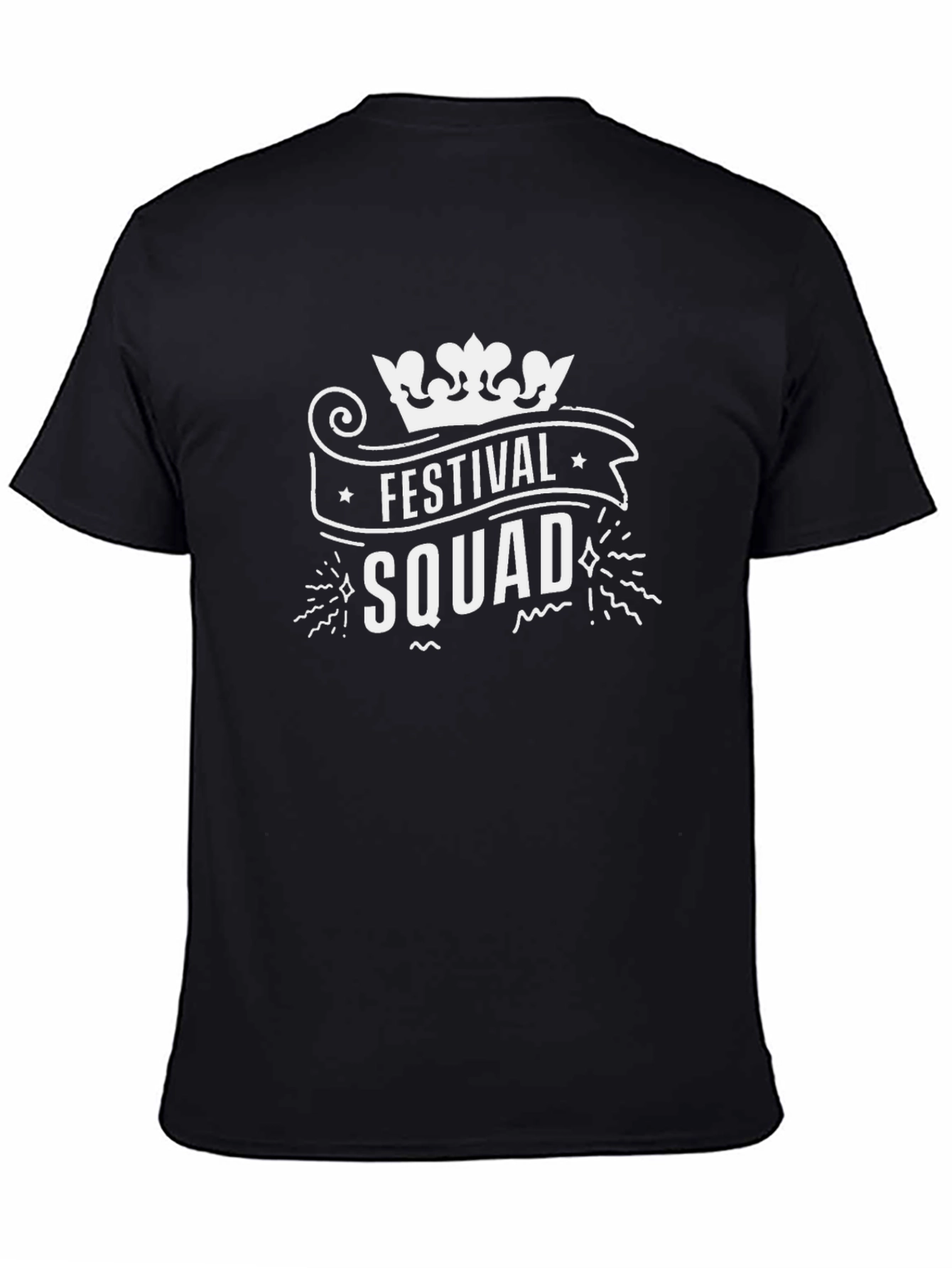 Festival Squad Black T-Shirt