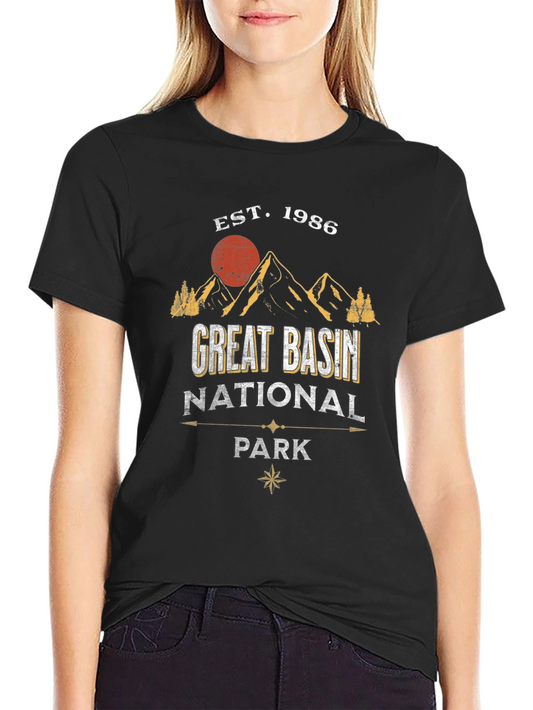 Great Basin National Park Est. 1986 Black T-Shirt