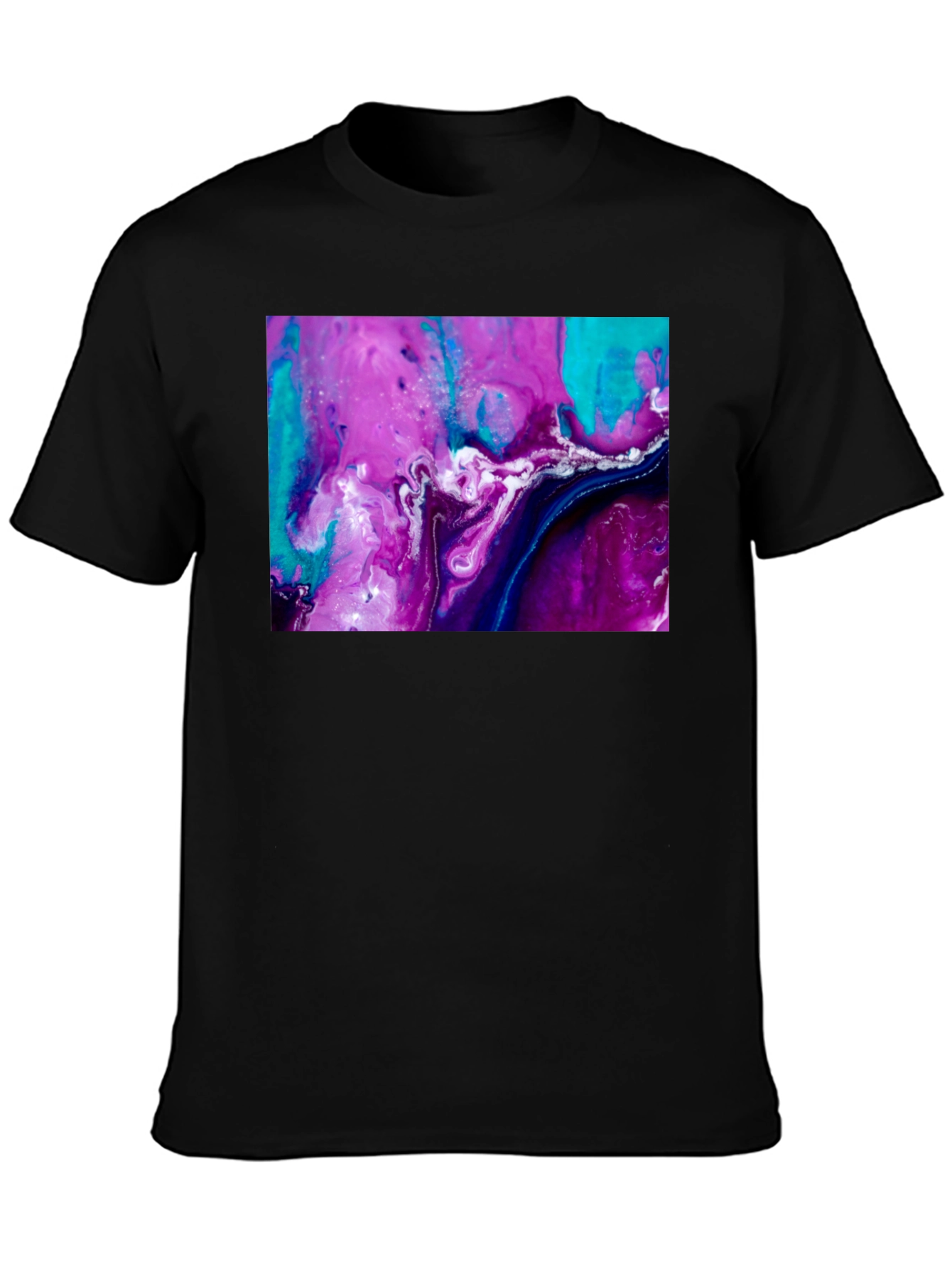Abstract Art Graphic Tee - Modern Style