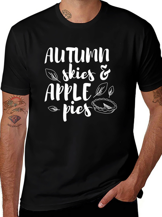 Autumn Skies & Apple Pies Graphic T-Shirt