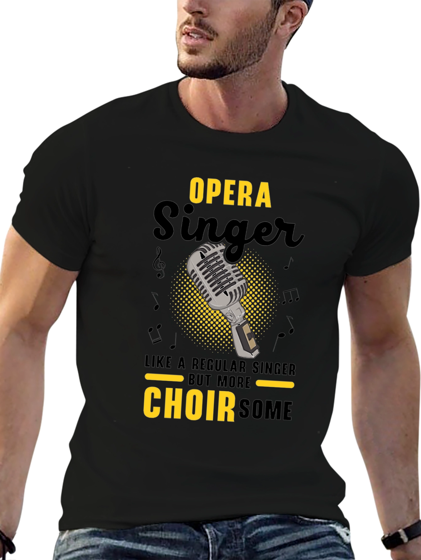 Opera Singer Choirsome Graphic T-Shirt
