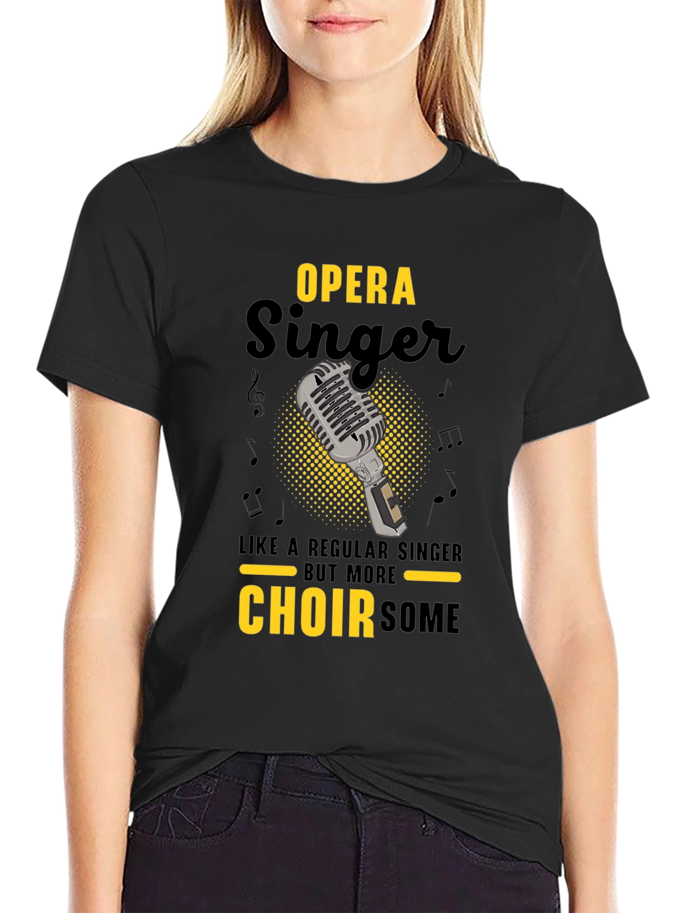 Opera Singer Choirsome Graphic T-Shirt