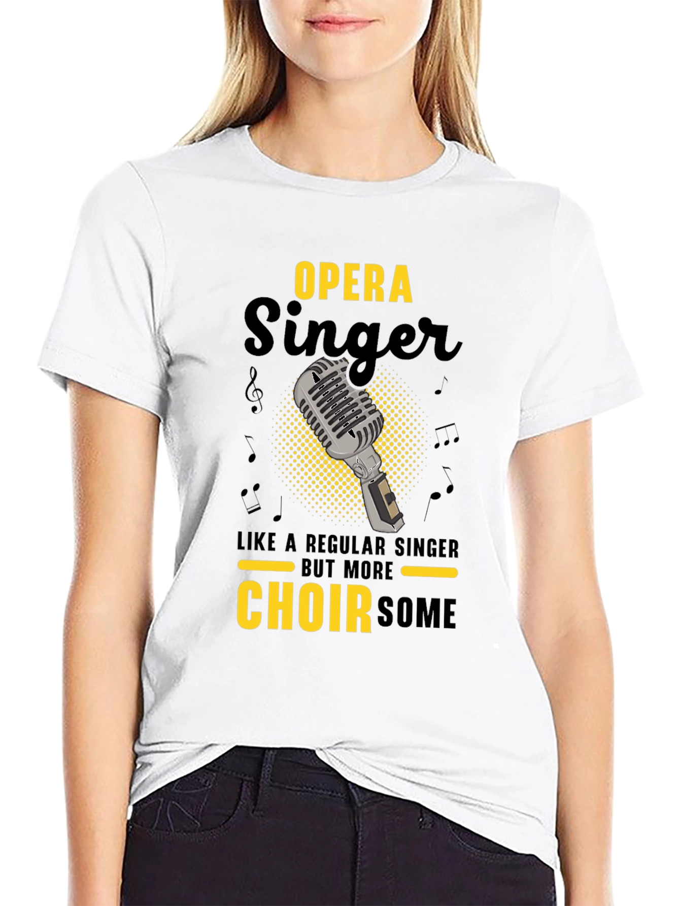 Opera Singer Choirsome Graphic T-Shirt