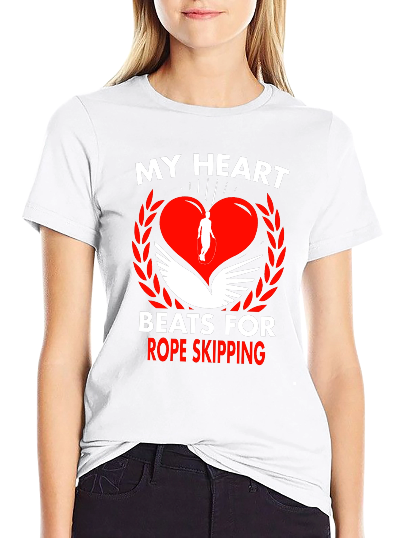 My Heart Beats For Rope Skipping T-Shirt