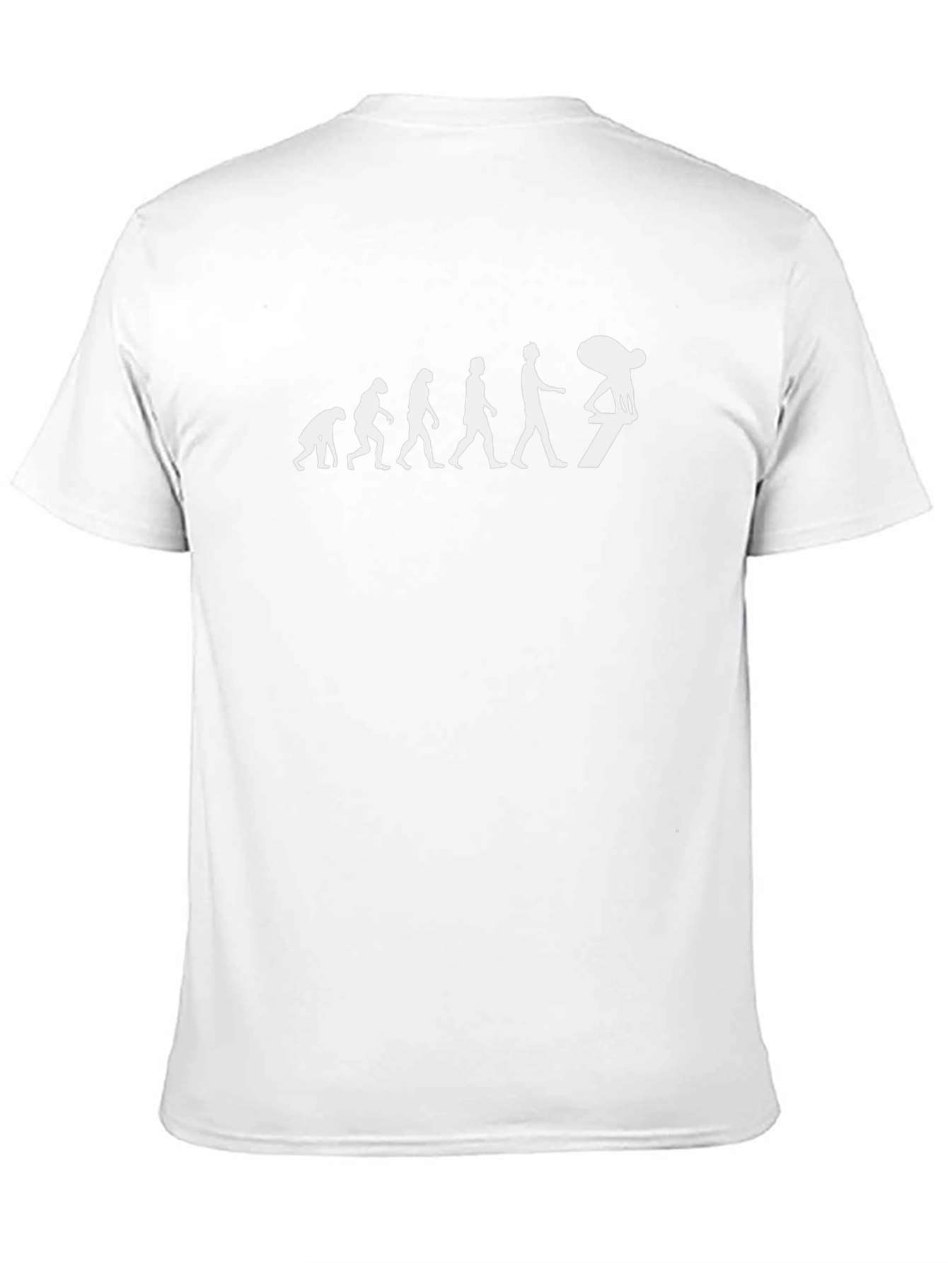 Skateboard Evolution Black T-Shirt - Ride On!