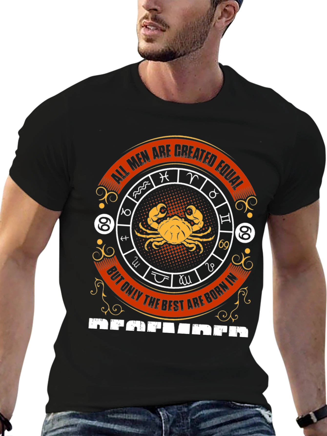 Cancer Zodiac December Birthday T-Shirt