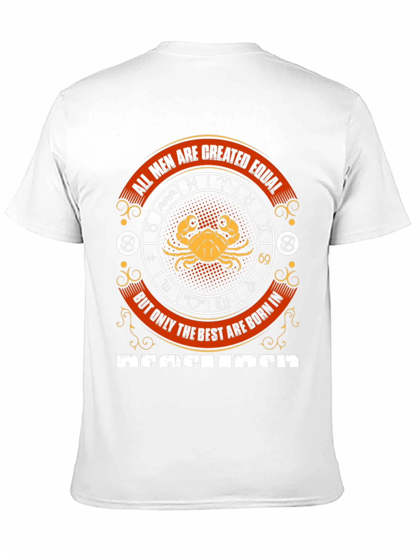 Cancer Zodiac December Birthday T-Shirt