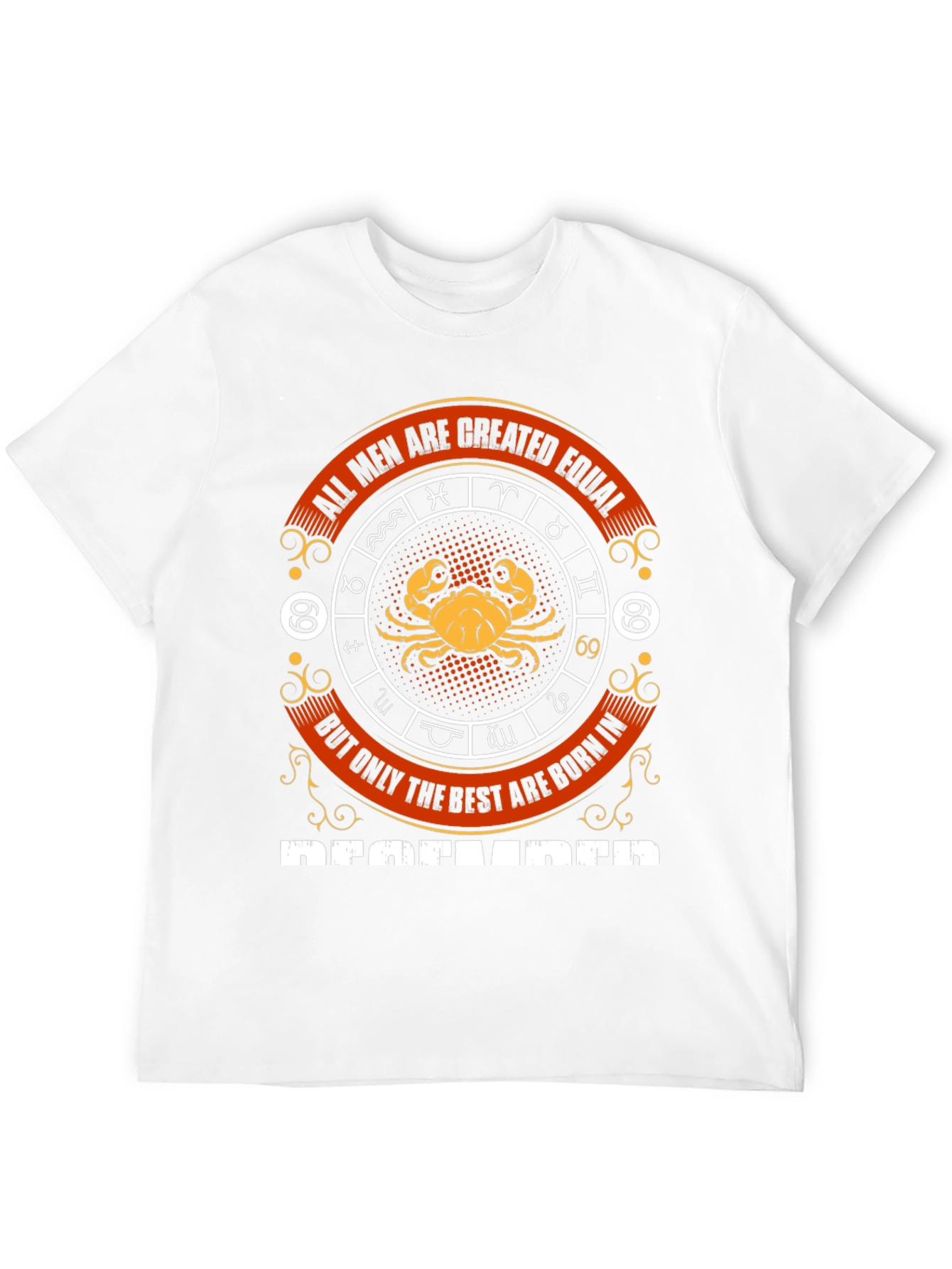 Cancer Zodiac December Birthday T-Shirt
