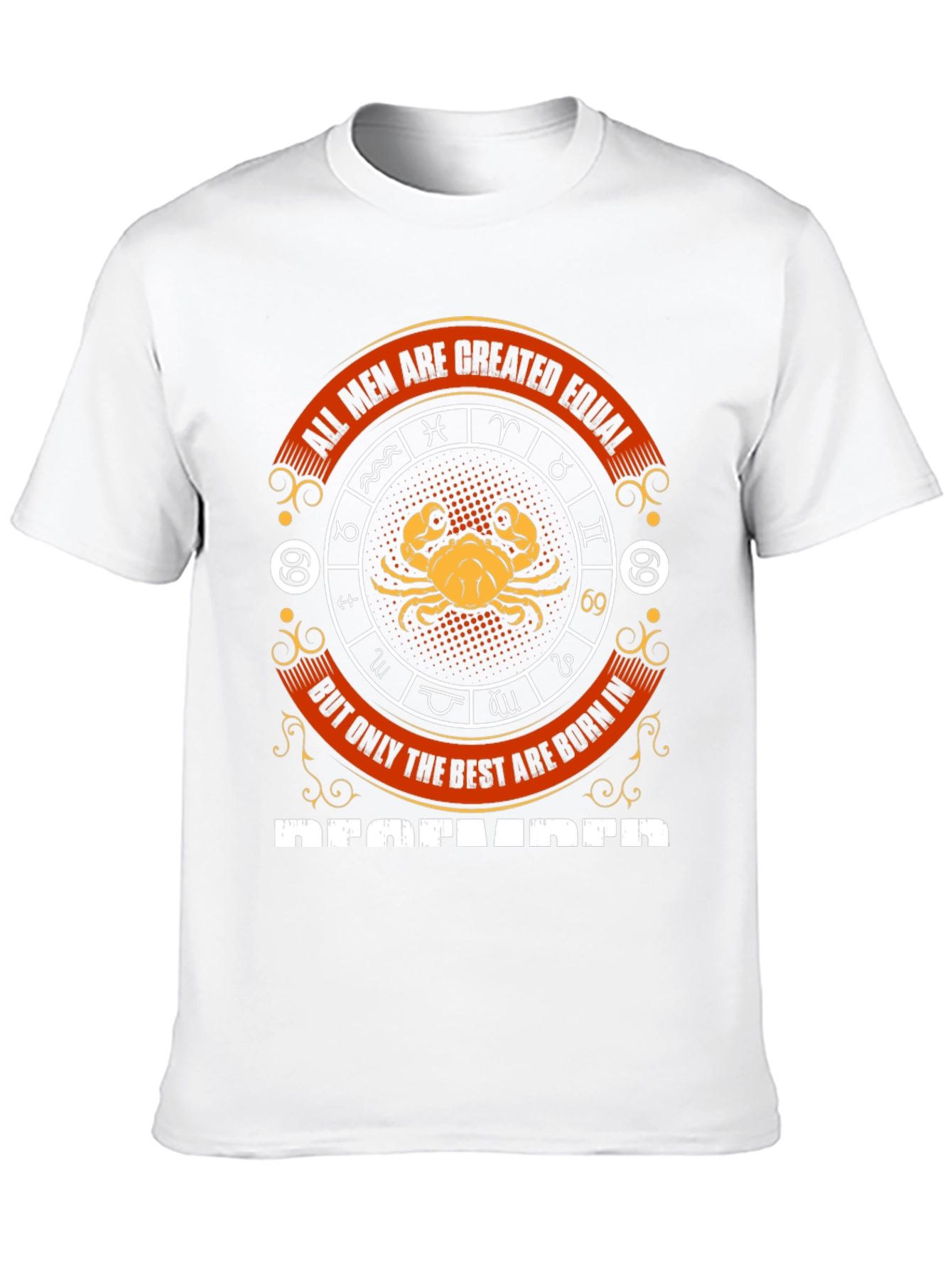 Cancer Zodiac December Birthday T-Shirt