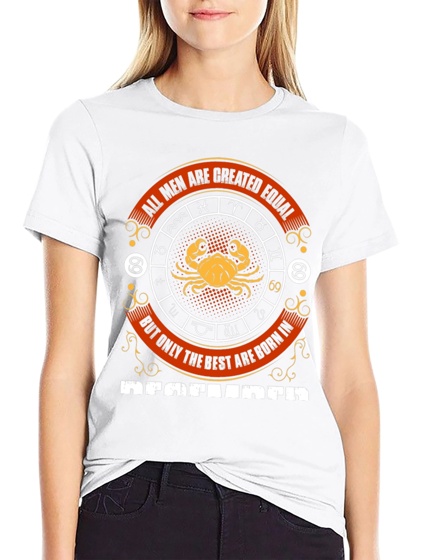 Cancer Zodiac December Birthday T-Shirt