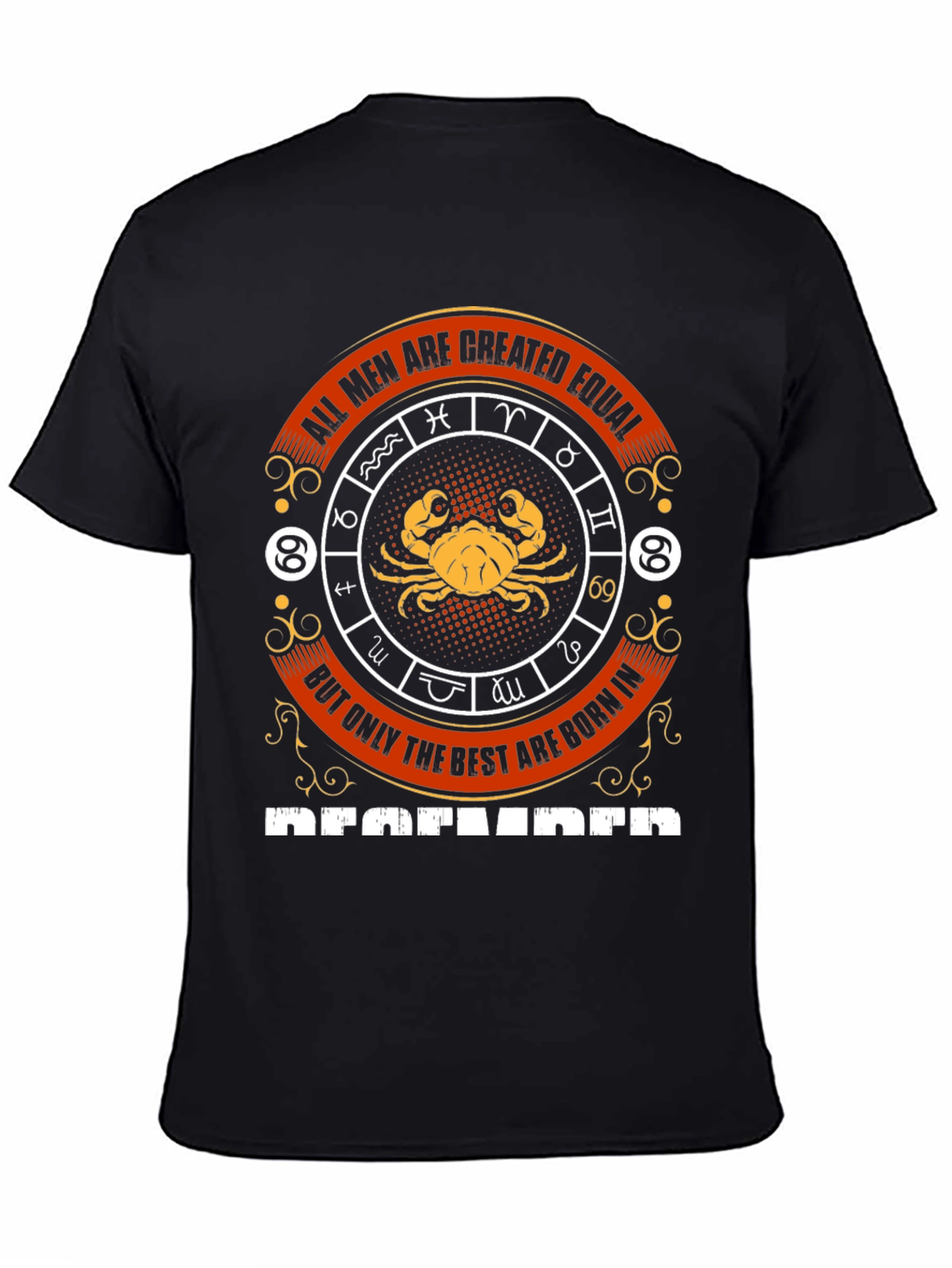 Cancer Zodiac December Birthday T-Shirt
