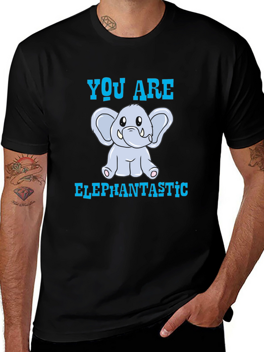 Elephantastic Graphic Tee - Cute Animal Lover Shirt