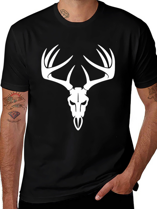 Deer Skull T-Shirt - Hunting & Outdoors Apparel