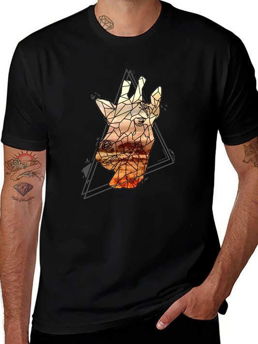 Geometric Giraffe T-Shirt