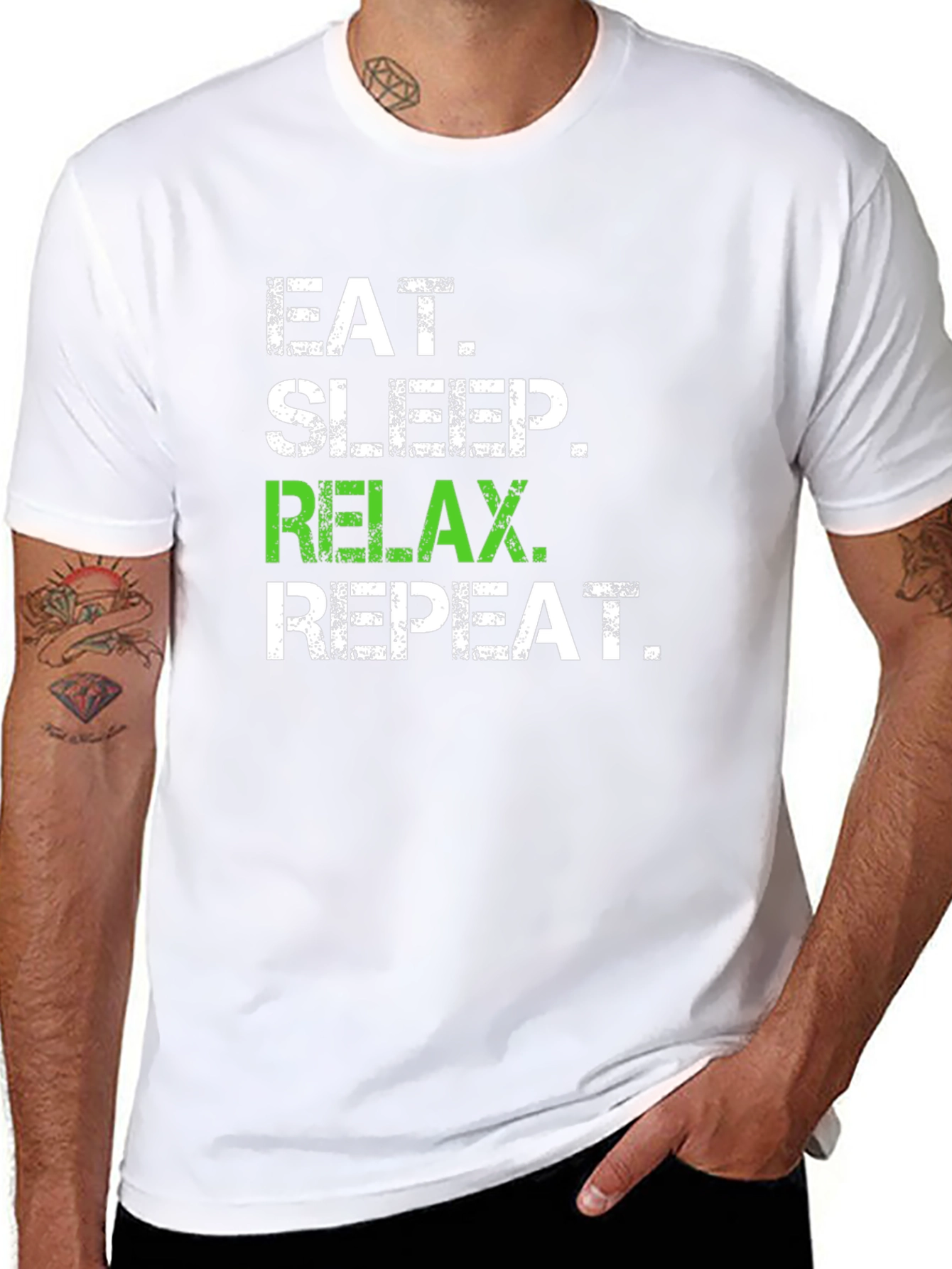 Eat Sleep Relax Repeat T-Shirt
