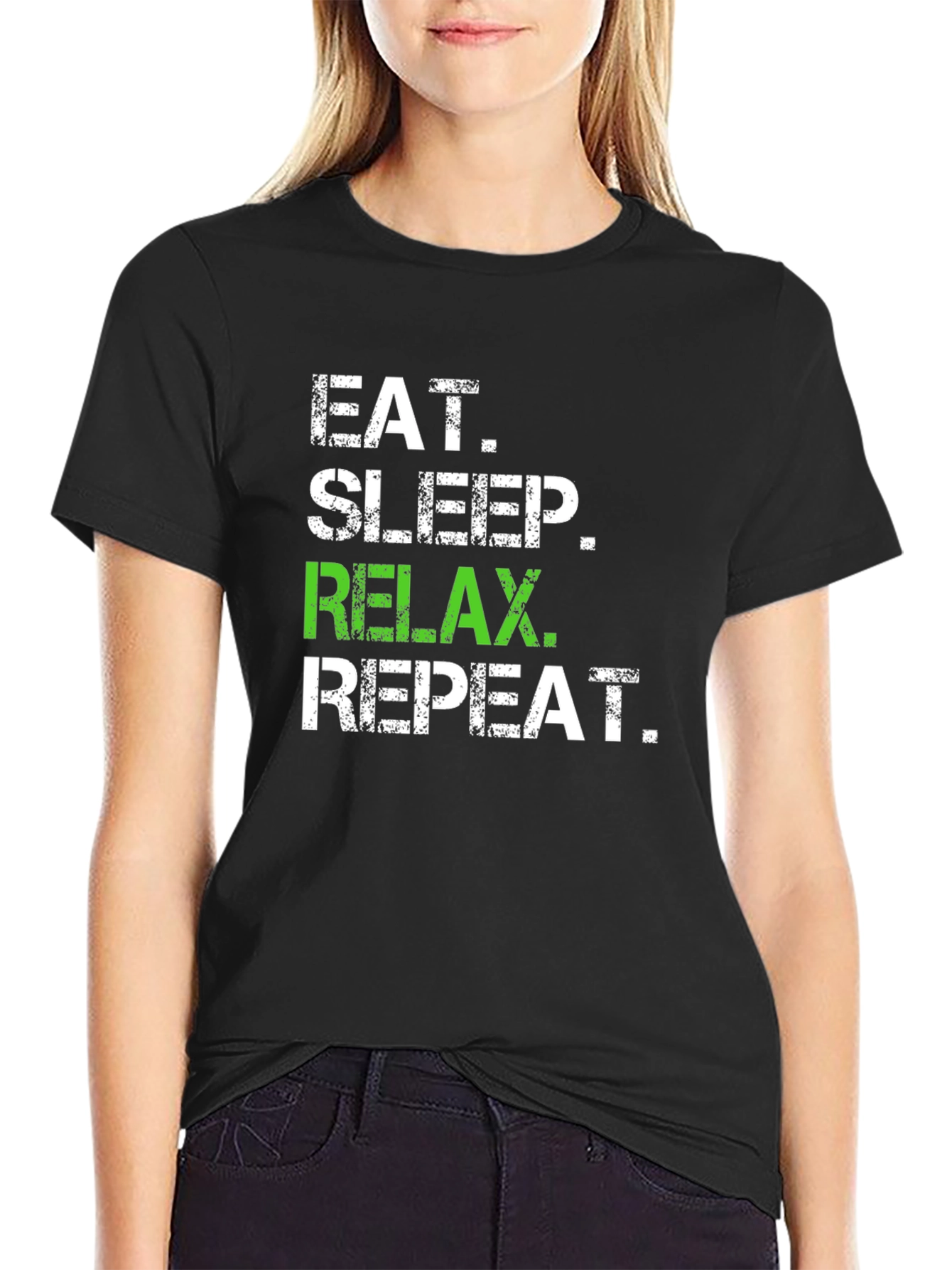 Eat Sleep Relax Repeat T-Shirt