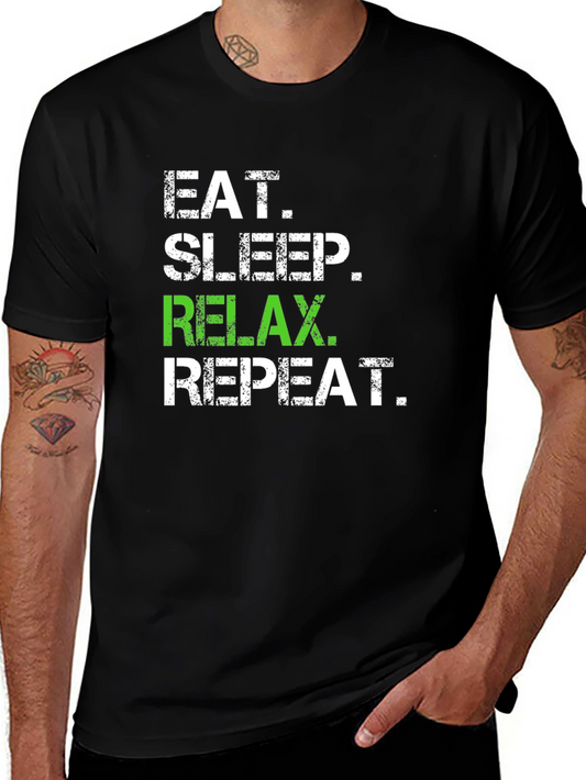 Eat Sleep Relax Repeat T-Shirt