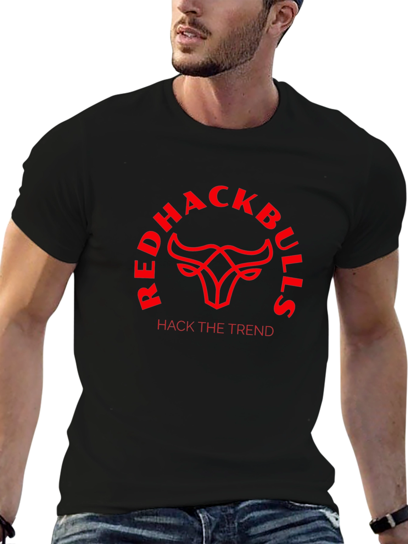 Red Hack Bulls T-Shirt