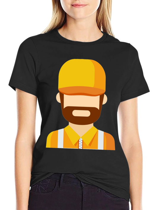 Construction Worker Graphic Tee