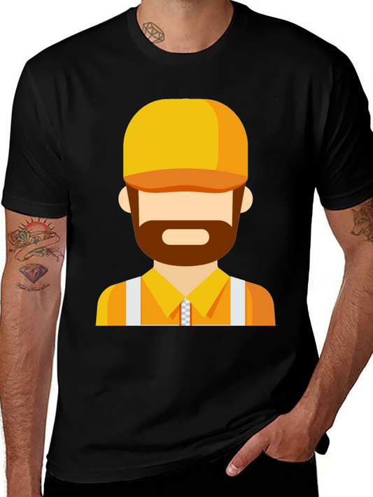 Construction Worker Graphic Tee