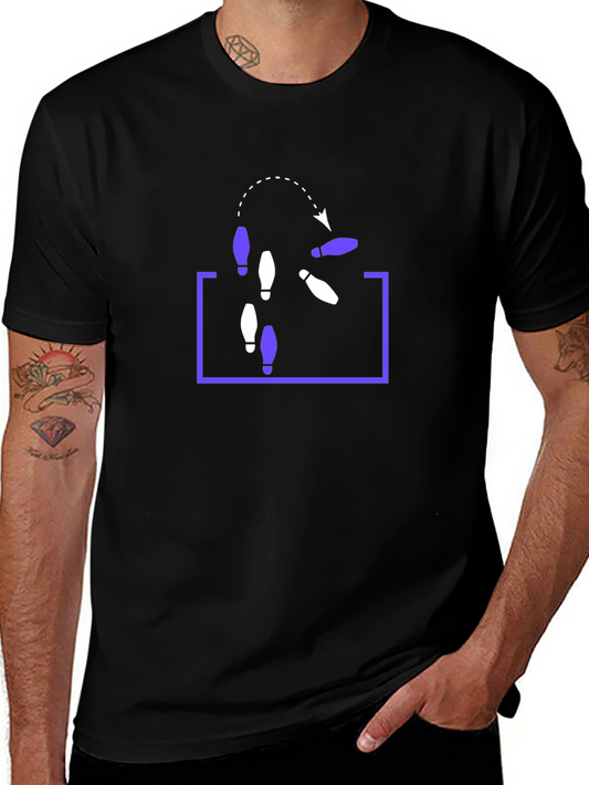Juggling T-Shirt - Cool Juggling Pattern Tee