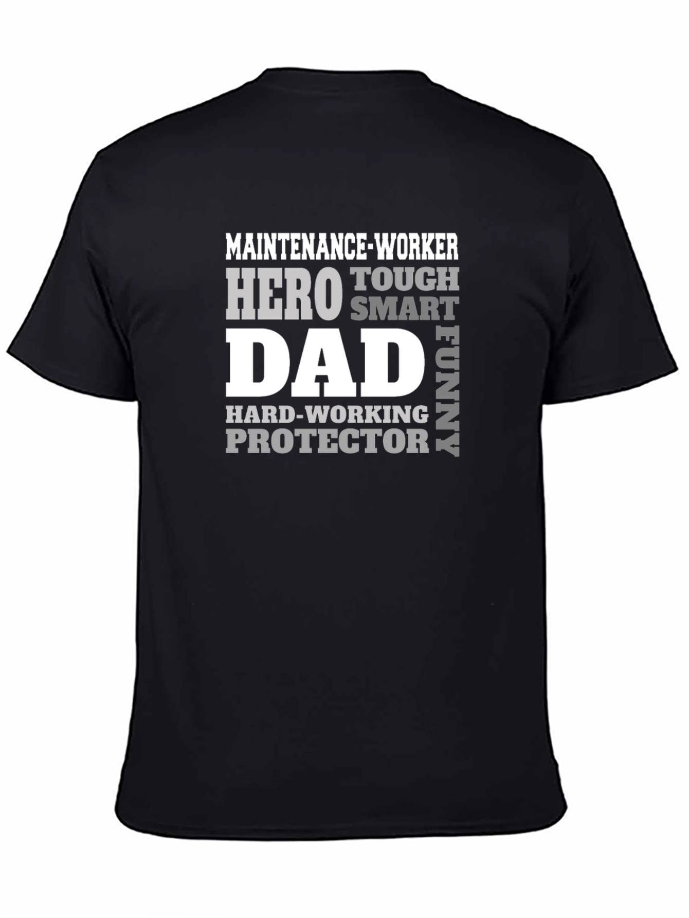 Maintenance Worker Dad Graphic T-Shirt