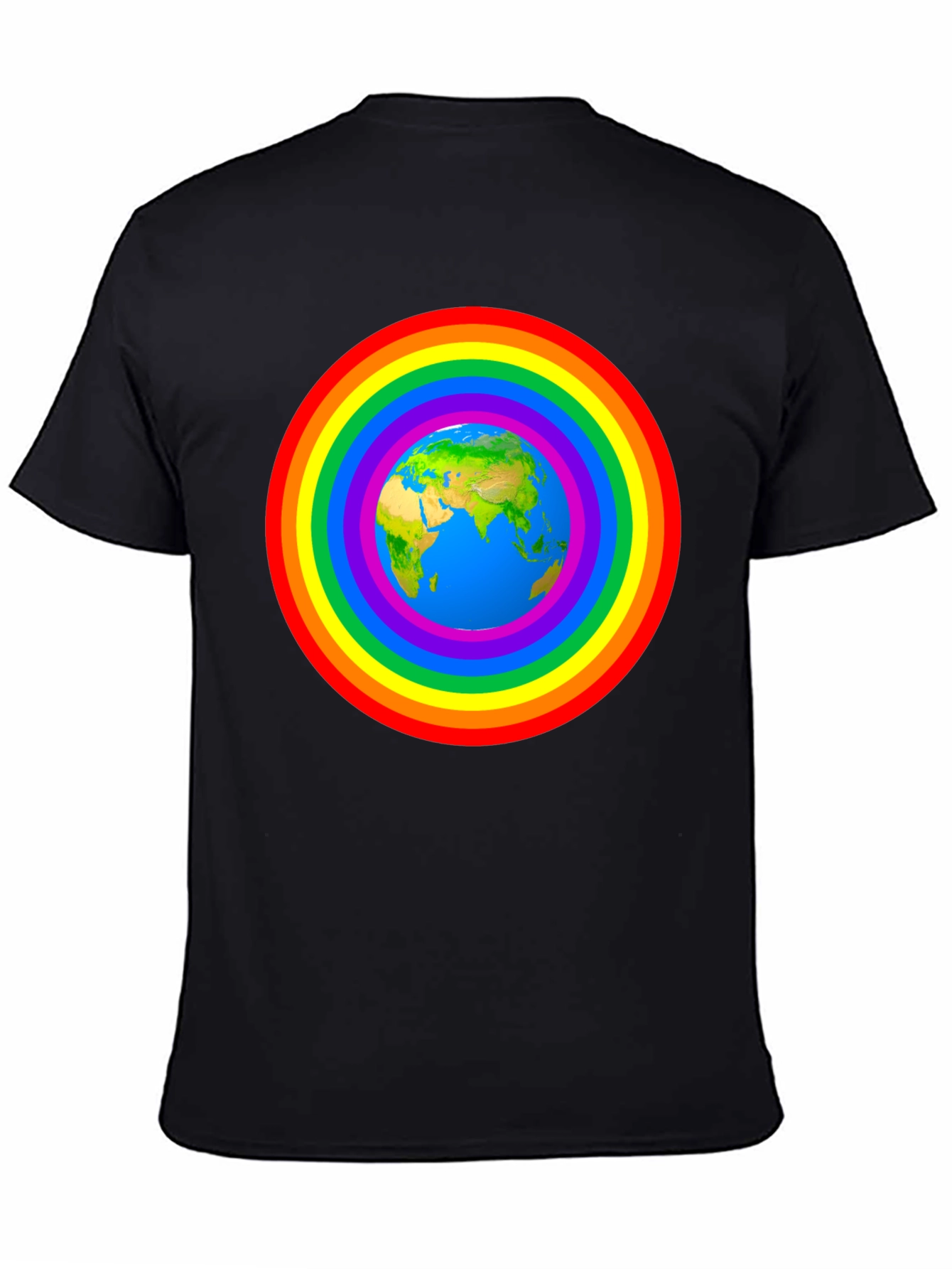 Earth Rainbow T-Shirt - Global Harmony Tee