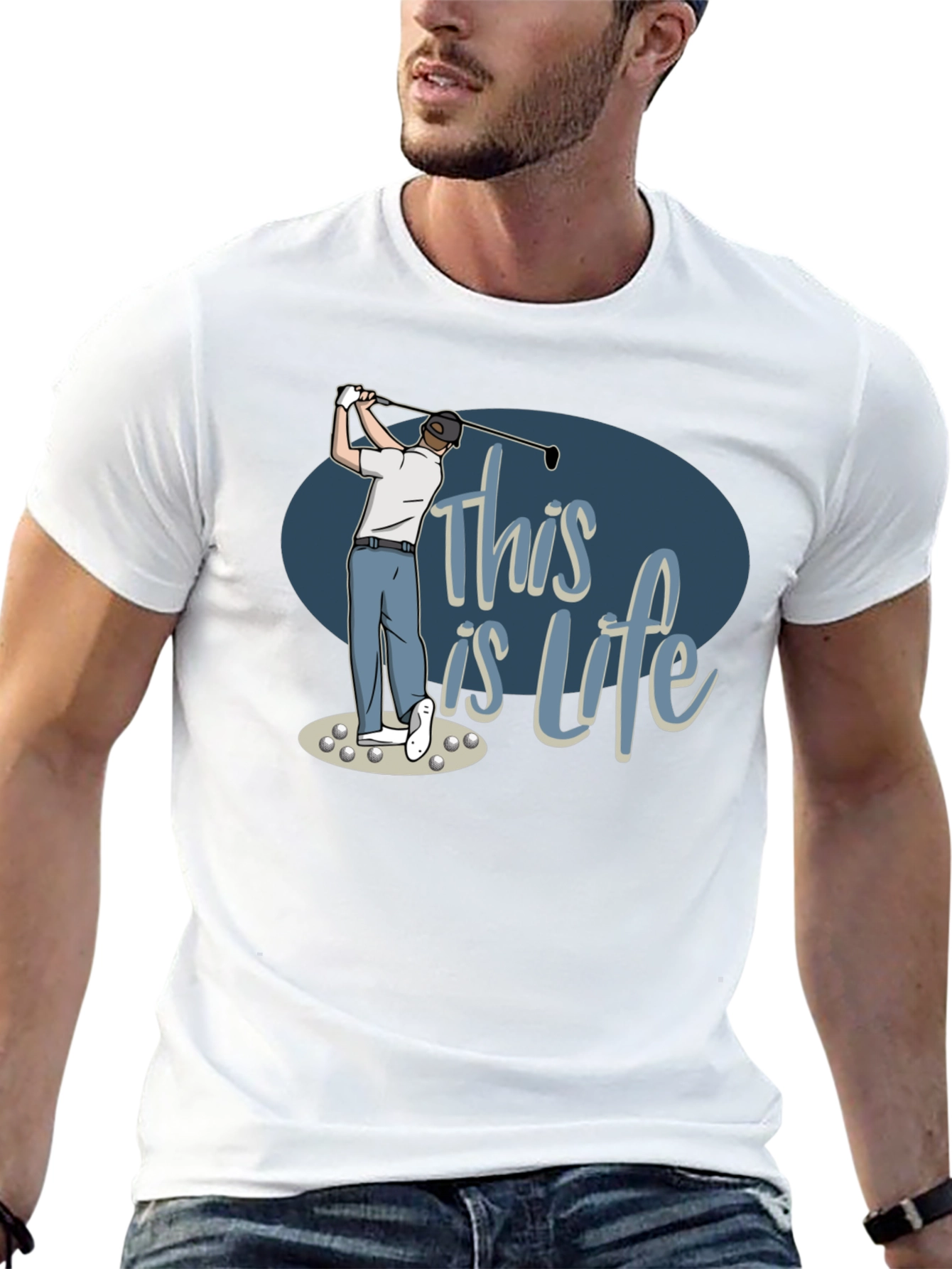 This is Life Golf T-Shirt