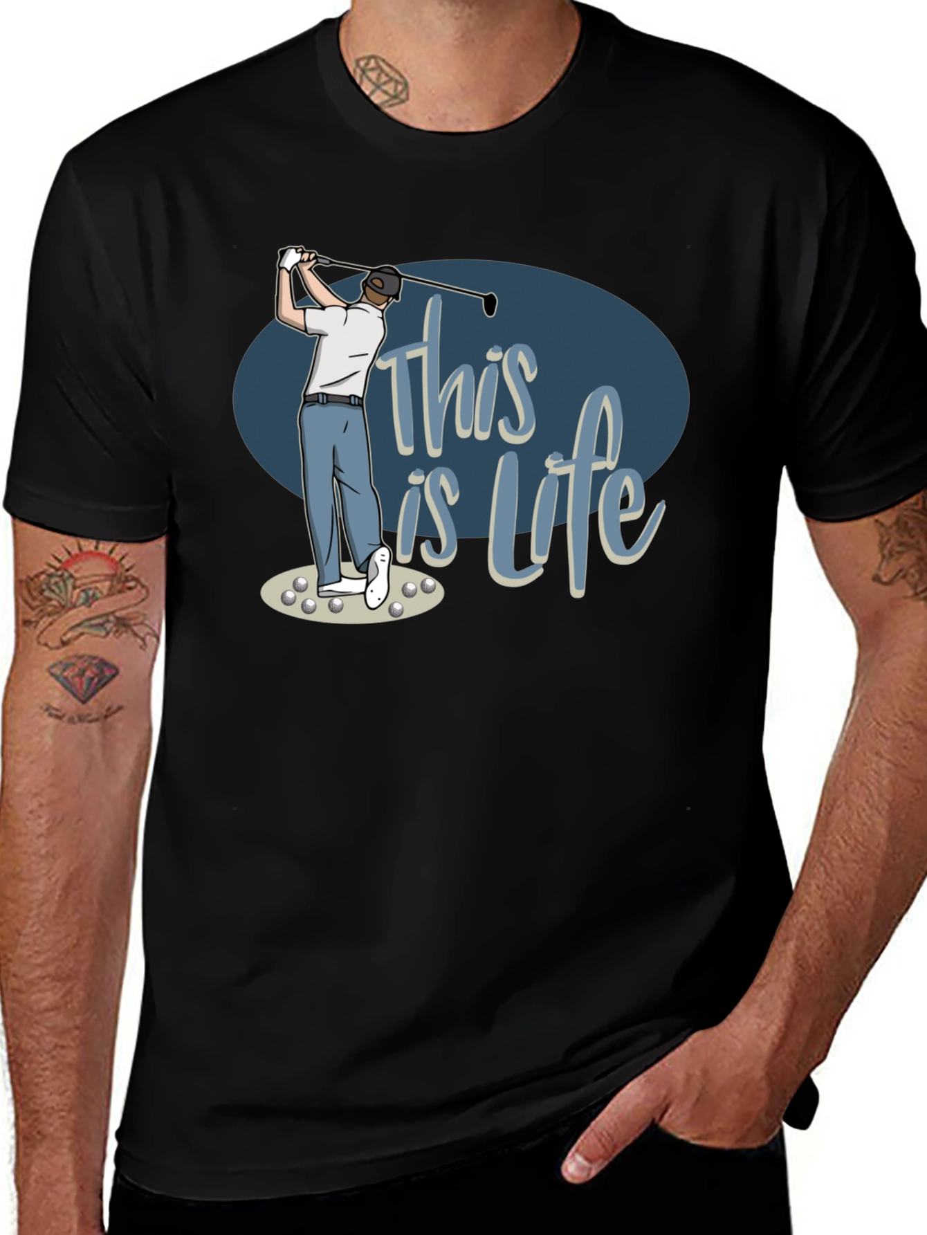 This is Life Golf T-Shirt