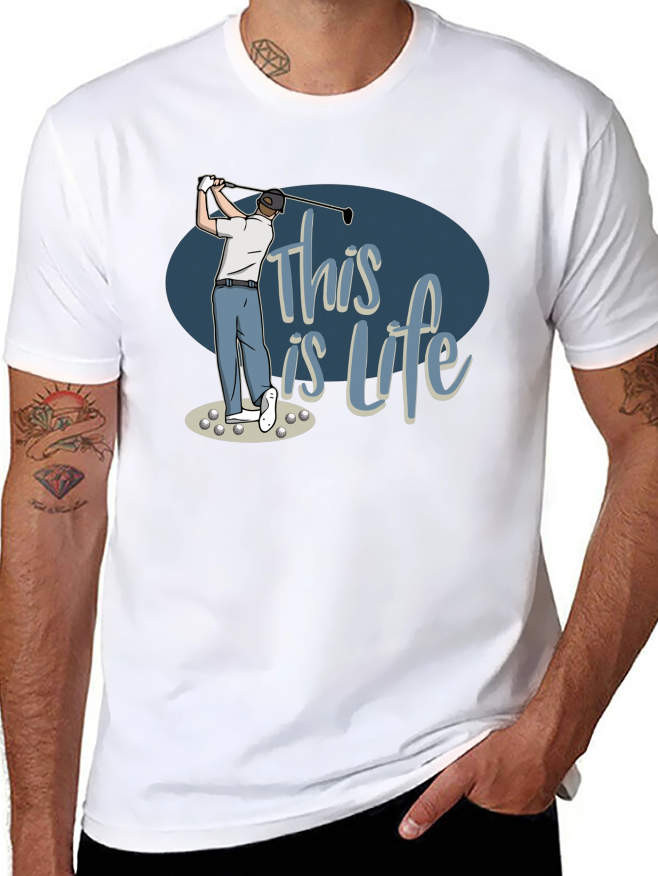 This is Life Golf T-Shirt