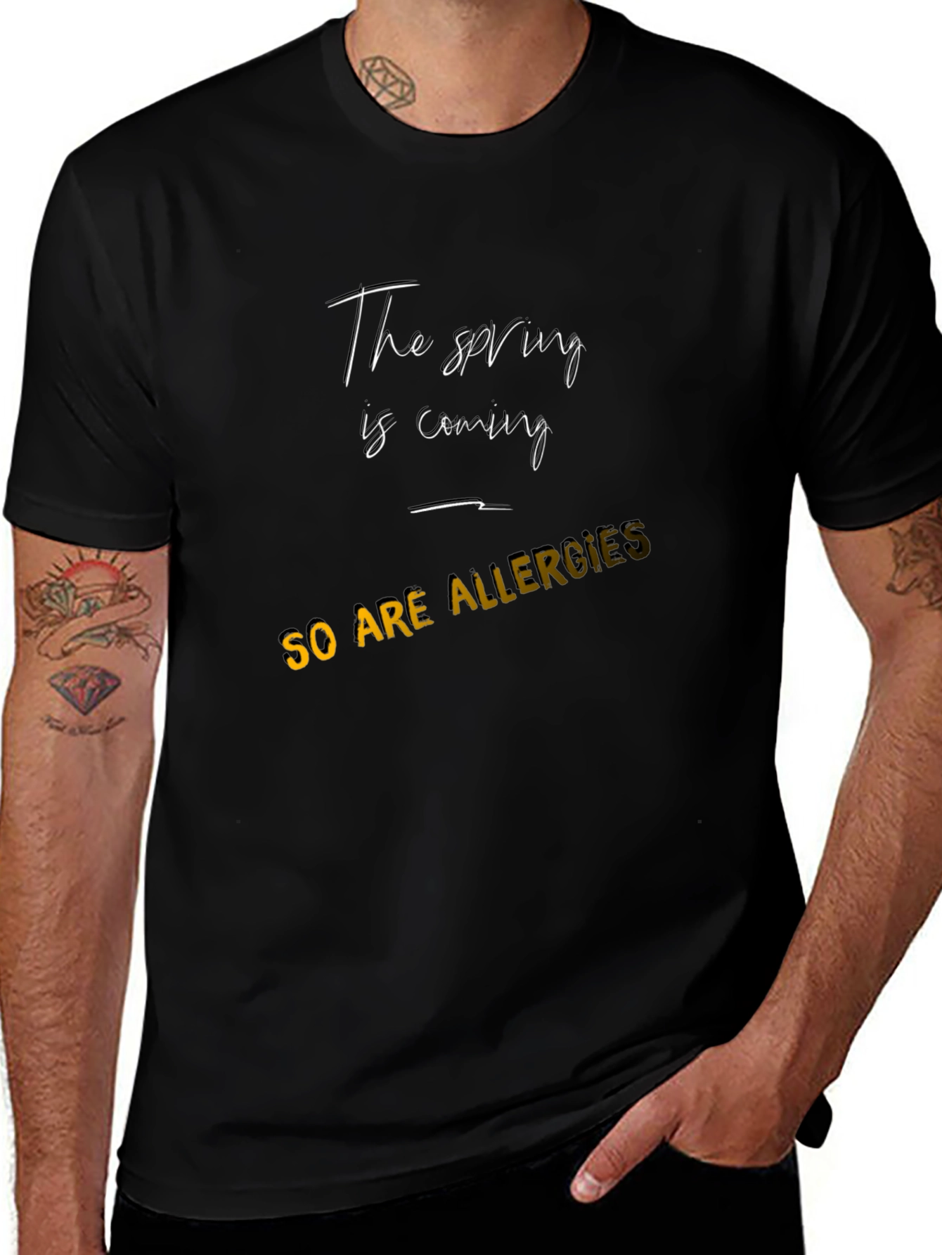 Spring Allergies Tee - Funny Seasonal T-Shirt